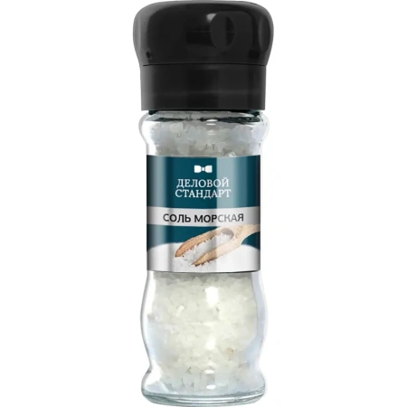 Соль Деловой Стандарт морская мельница 100 г