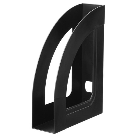 Вертикальный накопитель Стамм Респект пластиковый черный ширина 70 мм