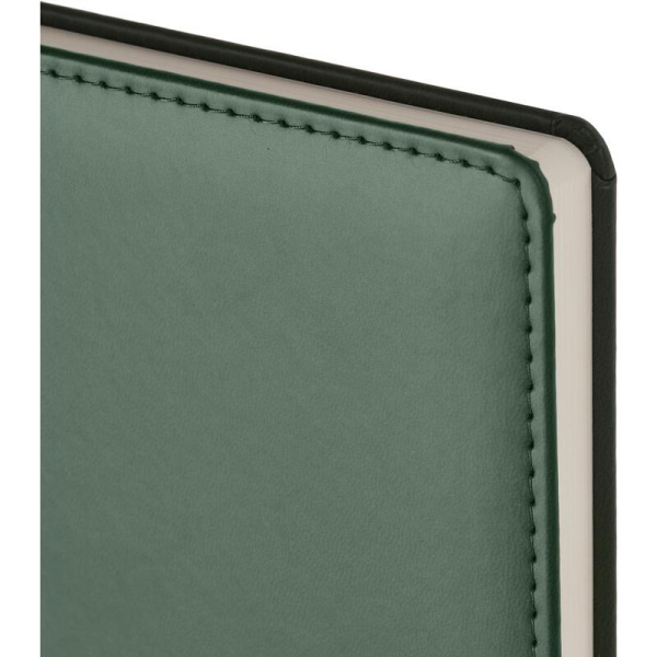 Ежедневник недатированный Attache Classic искусственная кожа А5 136  листов темно-зеленый