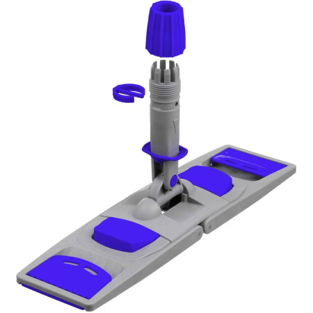 Держатель для мопов Luscan Professional 50х11 см пластик синий