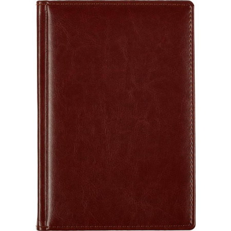 Ежедневник недатированный Attache Agenda искусственная кожа A5 176 листов коричневый (148x218 мм)