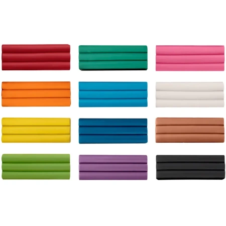 Пластилин восковой Genio Kids 12 цветов 180 г