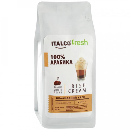Кофе в зернах ItalcoFresh Irish cream ароматизированный 375 г