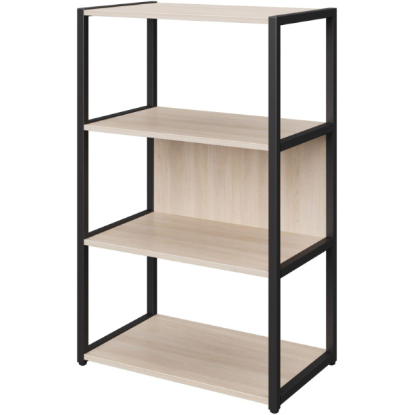 Стеллаж для документов Easy to lead K-Loft 241H020 дуб  скандинавский/чёрный 670х400х1068 мм