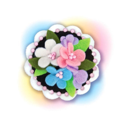Набор для шитья Клевер Украшение из фетра Любава