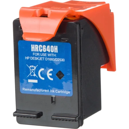 Картридж струйный Комус 121 CC640HE для HP черный совместимый