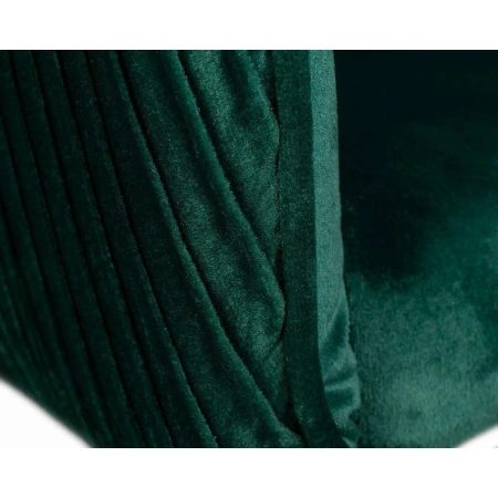 Стул барный Dobrin Darcy black зелёный/чёрный (велюр/металл)