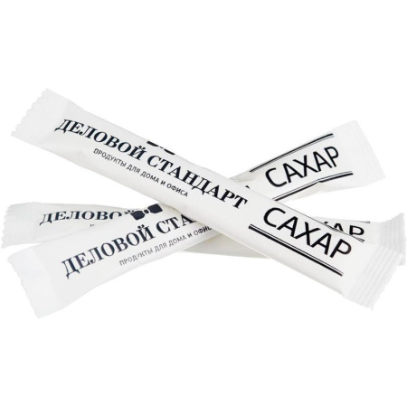 Сахар порционный Деловой стандарт в стиках 200 штук по 5 г