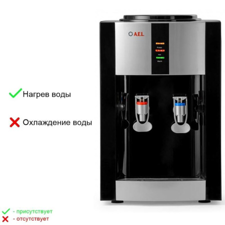 Кулер AEL TK-47 черный/серебристый (только нагрев)