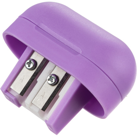 Точилка для карандашей Attache с контейнером пластиковая фиолетовая Точилка для карандашей Attache с контейнером пластиковая фиолетовая