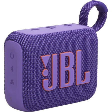 Акустическая система JBL GO 4 фиолетовая (JBLGO4PUR) Акустическая система JBL GO 4 фиолетовая (JBLGO4PUR)
