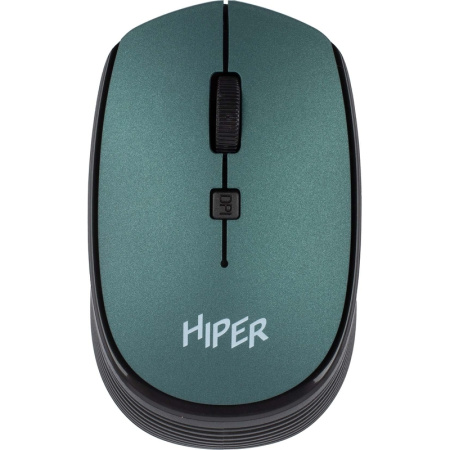 Мышь беспроводная Hiper зеленая (HOMW-084)