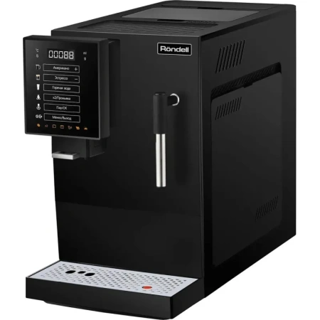 Кофемашина с капучинатором Rondell RDE-1117 чёрная