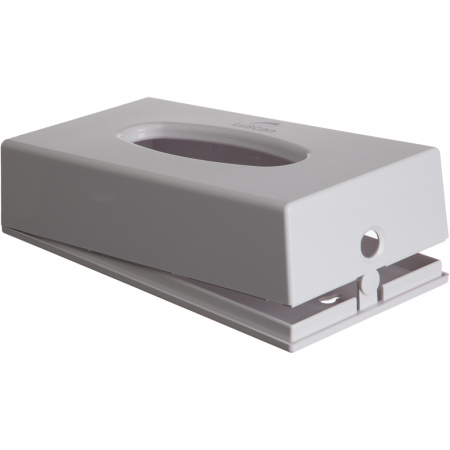 Диспенсер для салфеток Luscan настольный пластиковый белый