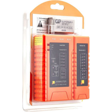 Тестер Lanmaster LAN-TST-WRM-310-POE