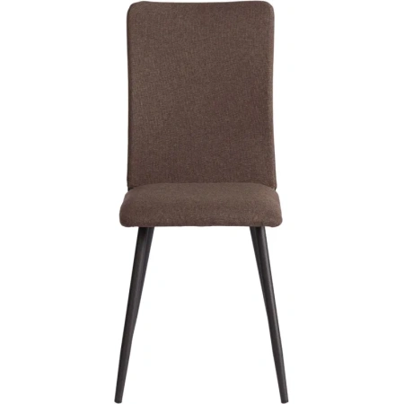 Стул обеденный Комус Мебель Fabbi коричневый (ткань, металл)