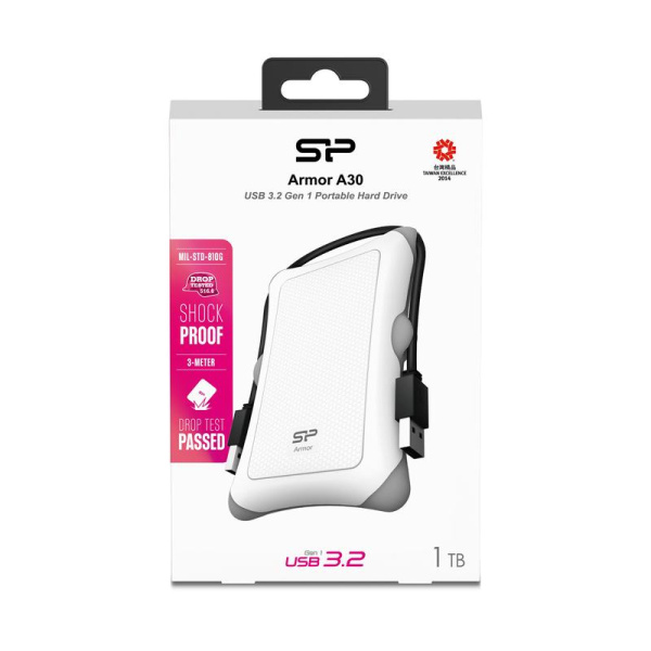 Внешний жесткий диск Silicon Power Armor A30 1 Tb (SP010TBPHDA30S3W)