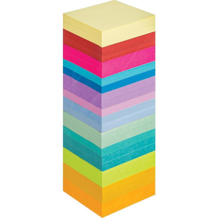Стикеры Post-it Original 76x76 мм неоновые (48 блоков по 100 листов)