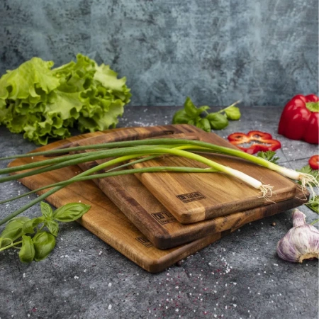 Доска разделочная TalleR деревянная 19.8х14.5х1.5 см