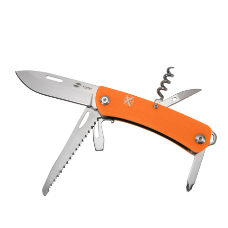 Нож перочинный Stinger 10.3 см 10 функций оранжевый