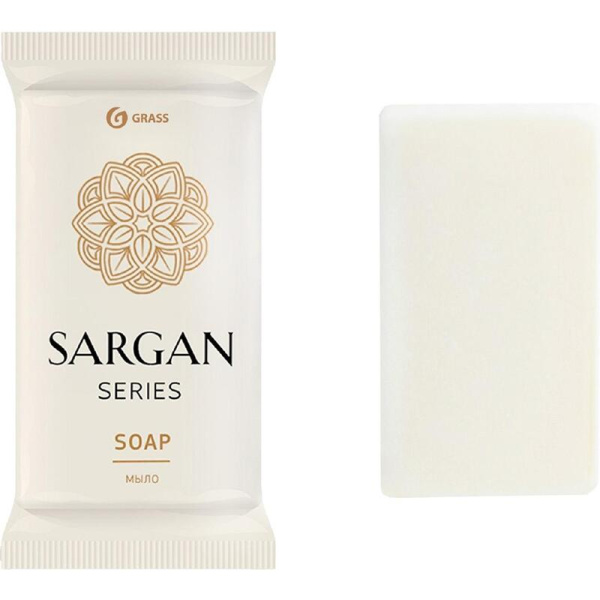 Мыло туалетное Grass Sargan 20 г флоупак (250 штук в упаковке)