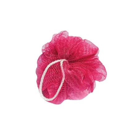 Мочалка с ручками Шар нейлон 70x90x80 мм