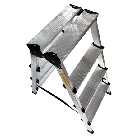 Стремянка алюминиевая 2x4 ступени Комус