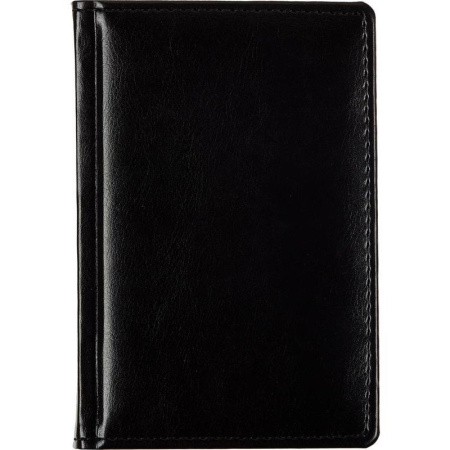 Ежедневник недатированный Attache Agenda искусственная кожа A6 160 листов черный (100x150 мм)