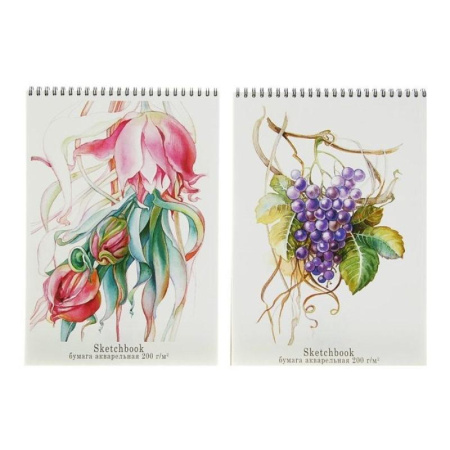 Скетчбук для акварели Полином А4 20 листов