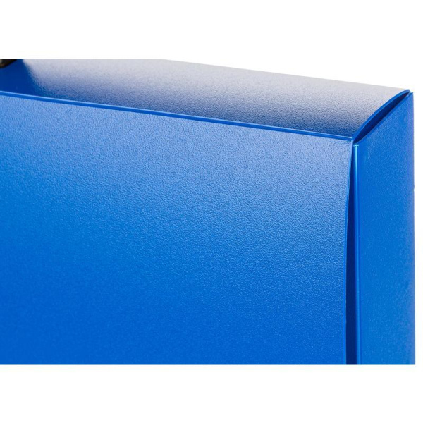 Папка-портфель пластиковая Attache Economy A4 синяя (330х35х250 мм, 1  отделение)