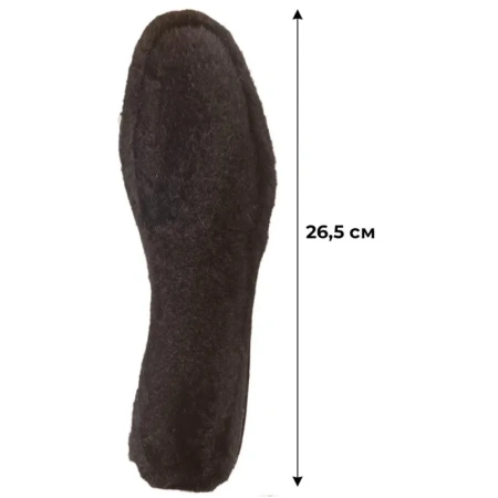 Стельки из шерстяного меха 41 размер