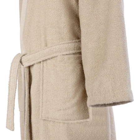 Халат махровый Комус Delray 54 (XXL) бежевый