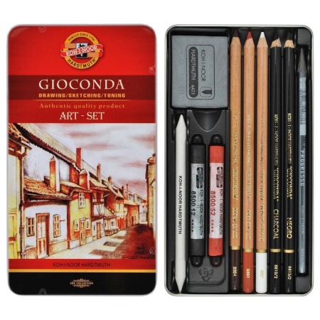 Набор графических материалов Koh-I-Noor Gioconda (10 предметов в наборе)