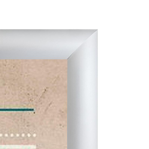 Световая панель лайтбокс ProMEGA Frame Led А1+ (624х871 мм)  односторонняя настенная с алюминиевым клик-профилем на тросах