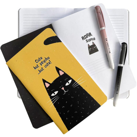 Блокнот Be Smart Silly А5- 48 листов в линейку на скрепке