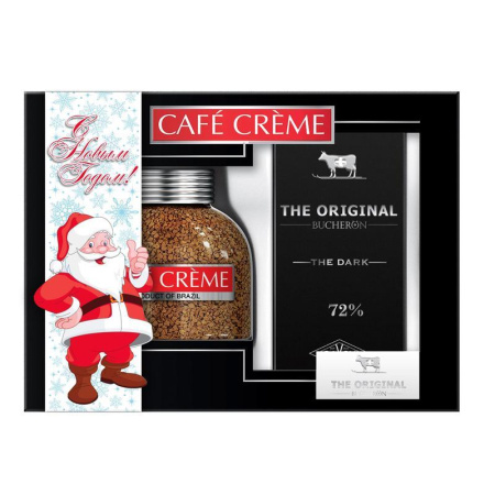 Кофе растворимый Sobranie Caf? Cr?me 90 г + шоколад Bucheron The  Original 100 г