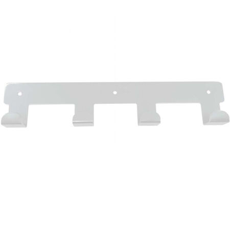 Вешалка настенная H1041W белая (4 крючка)