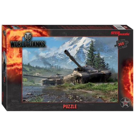 Пазл Степ пазл World of Tanks 360 элементов