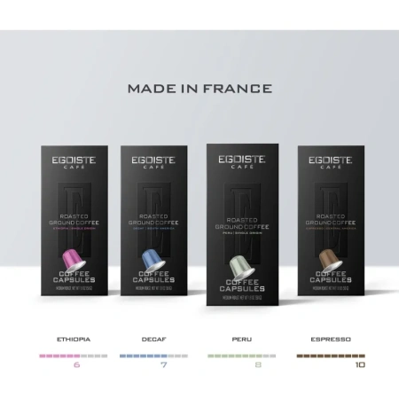 Кофе в капсулах для кофемашин Egoiste Peru (10 штук в упаковке)