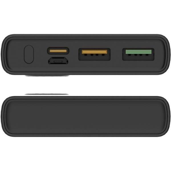 Внешний аккумулятор (power bank) Pero  PB05 10000 мАч черный  (4673759570085)