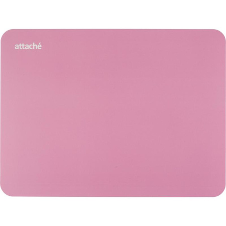 Коврик на стол Attache Акварель 430х320 мм розовый