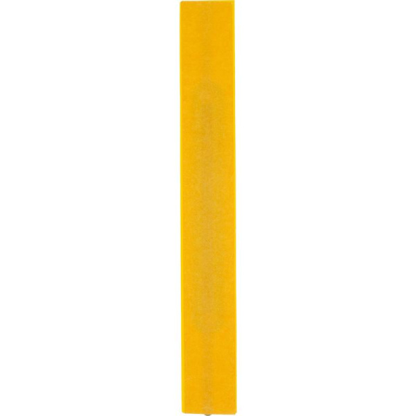 Механизм для скоросшивателя Комус металлопластиковый самоклеющийся  желтый/зеленый  (150х20 мм, 10 штук в упаковке)