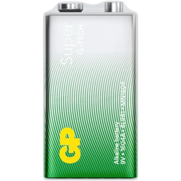 Батарейка крона (6LR61) GP Super  (1604A-OS1)