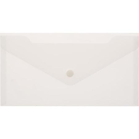 Папка-конверт на кнопке C6 ассорти 0.18 мм (10 штук в упаковке)