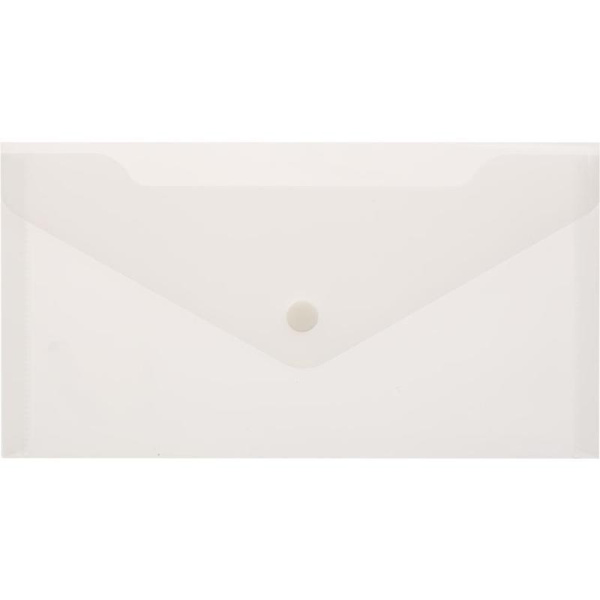 Папка-конверт на кнопке C6 ассорти 0.18 мм (10 штук в упаковке)