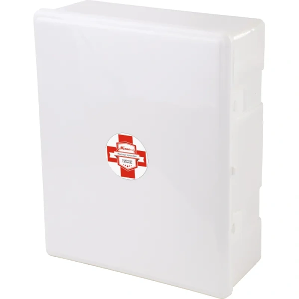 Аптечка первой помощи работникам Виталфарм ф.34. 54122 по приказу №262н  с наполнением (пластиковый шкаф)