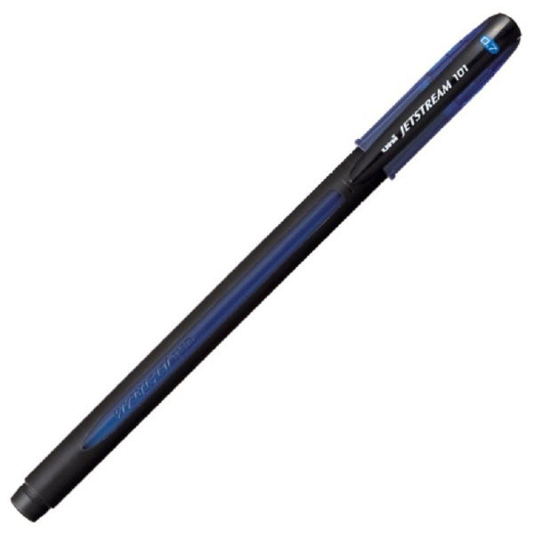 Ручка шариковая Uni Jetstream SX-101-07 синяя (толщина линии 0.7 мм)