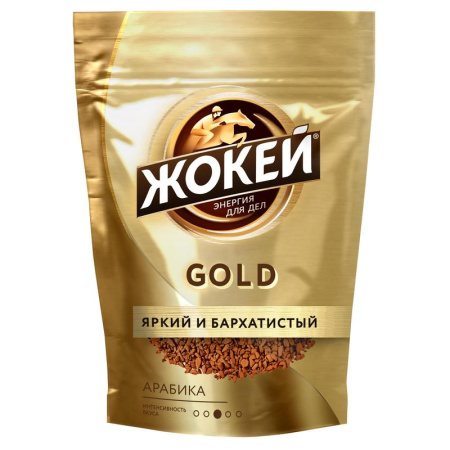 Кофе растворимый Жокей Gold 75 г (пакет) Кофе растворимый Жокей Gold 75 г (пакет)