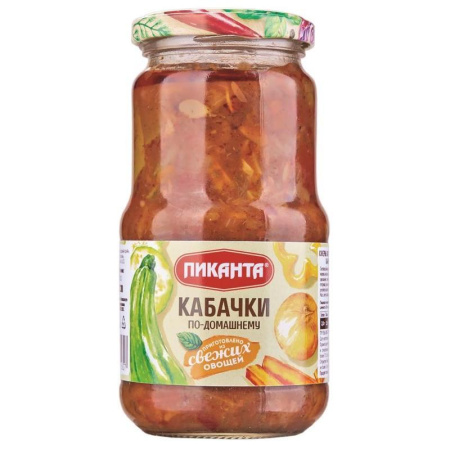 Кабачки Пиканта 520 г