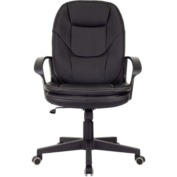 Кресло для руководителя Easy Chair 668 черное (экокожа, пластик)